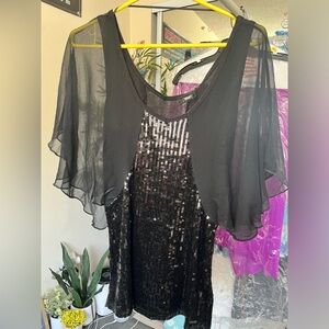 GUESS (New) Sparkly Blouse